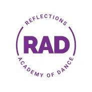 Reflections Academy of Dance Header Brand Logo